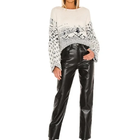 Free People Midnight Beach Pullover in Evening Ivory Combo - Picture 4 of 12